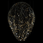 Black Gold Constellation Chandelier