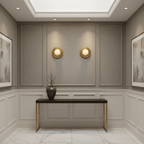 Moonshade Brass Alabaster Sconce additional product view