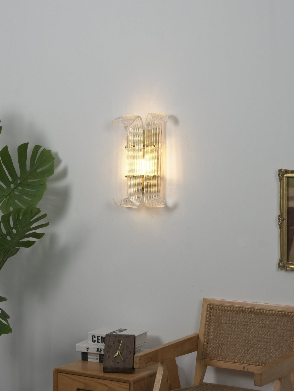 Brasher Wall Lamp Glass lighting by Bling Lighting Studio