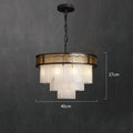 Alabaster Lorry Multi-Layer Classic Chandelier additional product view