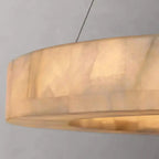 Olyra 3-Tier Round Alabaster Chandelier product image