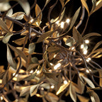 Gold Olive Vine Chandelier