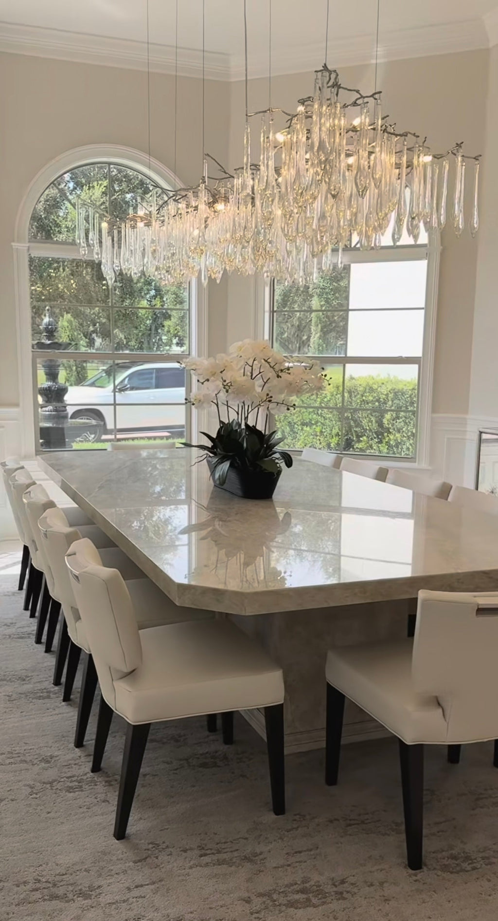 Livio Branching Hallway Chandelier by Bling Lighting Studio
