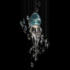 Aqua Jellyfish Chandelier