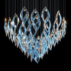 Crystal Petal Pod Chandelier