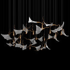 White Manta Branch Chandelier