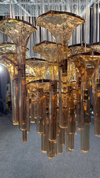 Crystal Calla Reed Chandelier