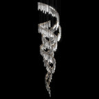 Crystal Prism Waterfall Chandelier
