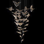 Crystal Butterfly Flight Chandelier