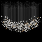 White Butterfly Cloud Chandelier