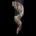 Crystal Ribbon Waterfall Chandelier