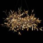 Gold Olive Vine Chandelier
