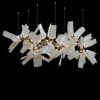 White Porcelain Shard Chandelier