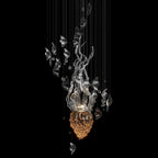 Green Sea Reed Chandelier