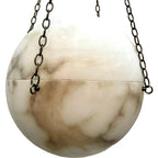 Vintage Alabaster Globe Fixture