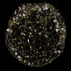 Black Gold Constellation Chandelier