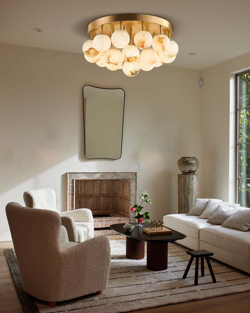 Alabaster Semi Flush Mount product image