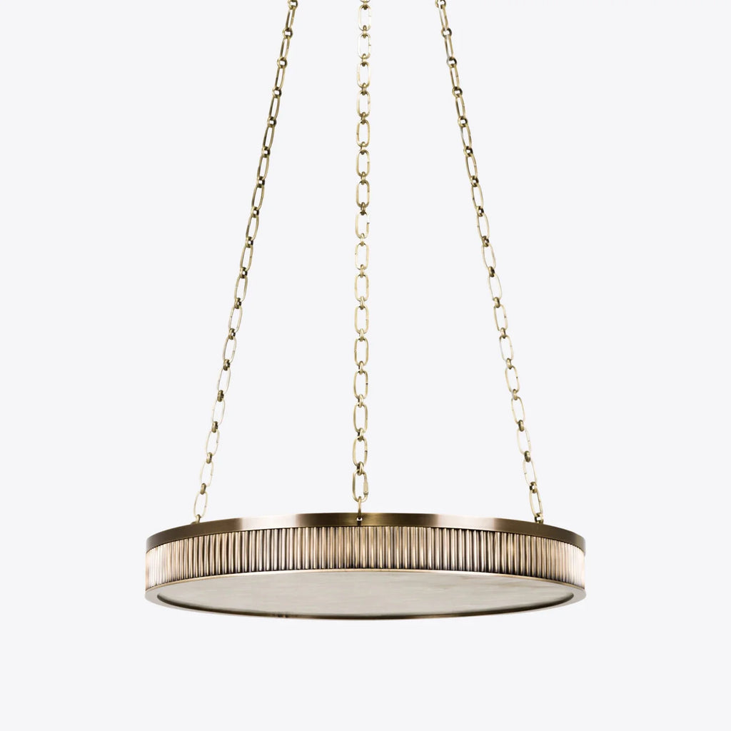 Chaplin Alabaster Plafonnier Chandelier