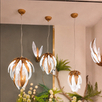 Dandelion Glass Pendant Light