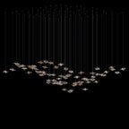 Crystal Arrow Rain Chandelier