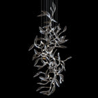 Amber Leaf Vine Chandelier