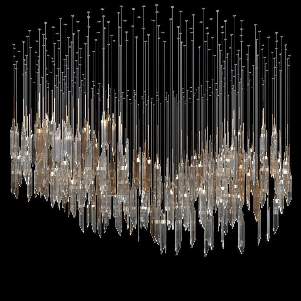 Crystal Icicle Rain Chandelier