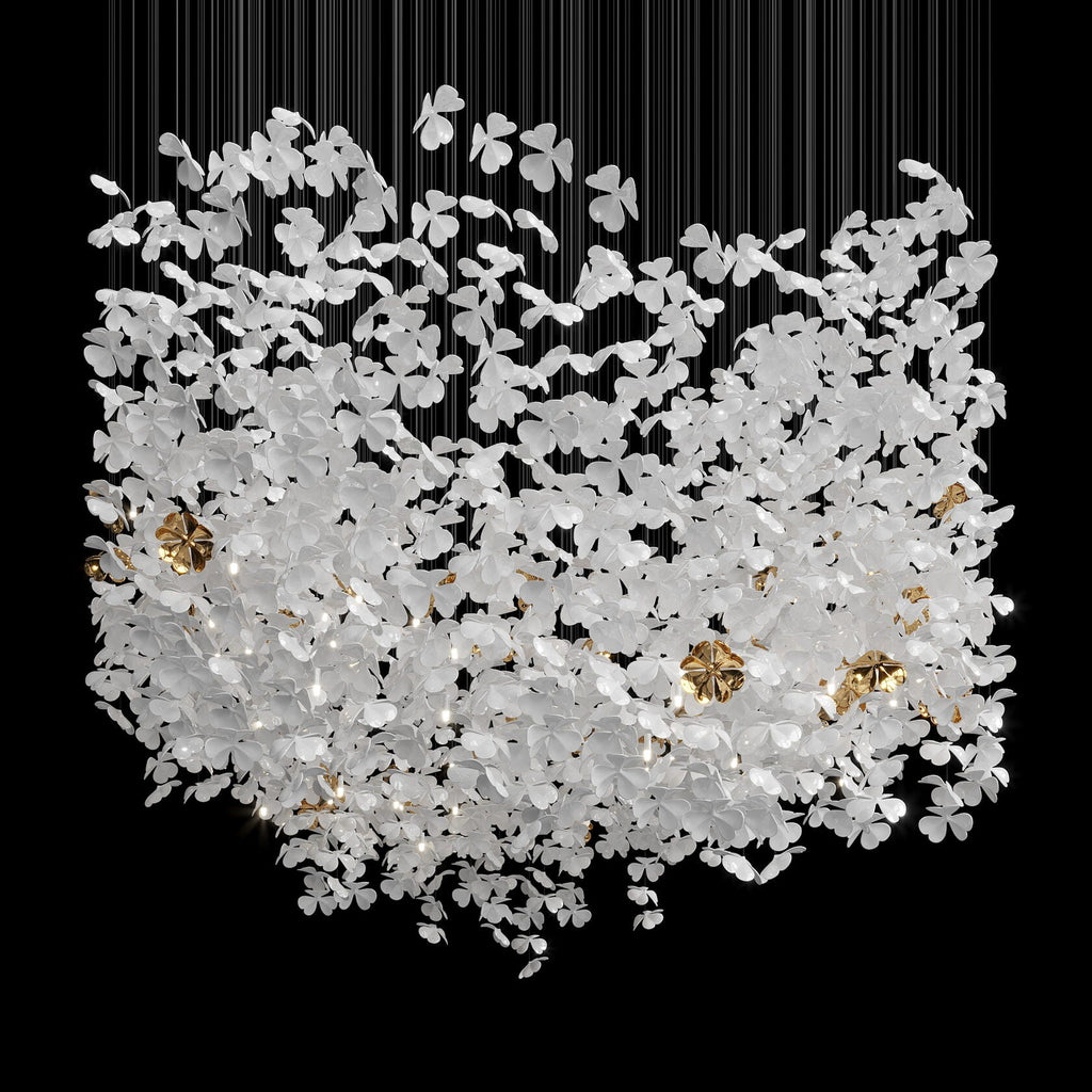 White Butterfly Cloud Chandelier