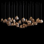 Crystal Shell Cluster Chandelier