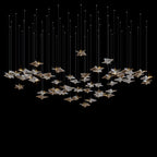 Crystal Arrow Rain Chandelier