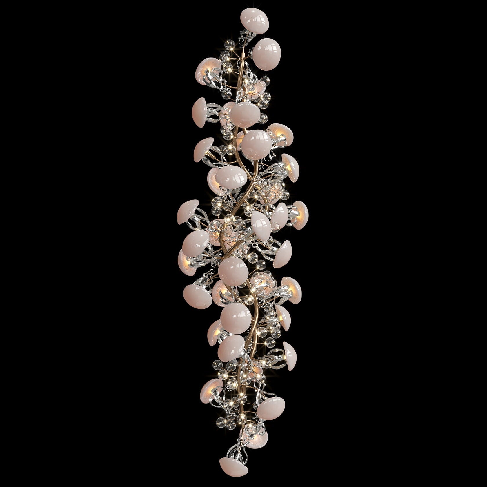 Blush Jelly Vine Chandelier