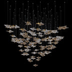 Crystal Arrow Rain Chandelier