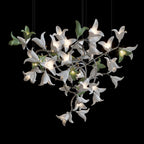 Violet Bell Vine Chandelier