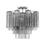 Addis Murano Glass Semi-Flush Ceiling Mount 17''W