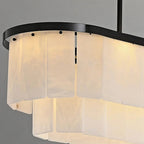 Marbella Alabaster Dining Chandelier additional product view