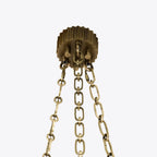 Chaplin Alabaster Plafonnier Chandelier