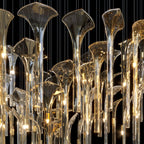 Crystal Calla Reed Chandelier