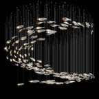 Smoke Glass Current Chandelier