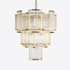 Brass Monte Carlo Grande Chandelier 26.8"