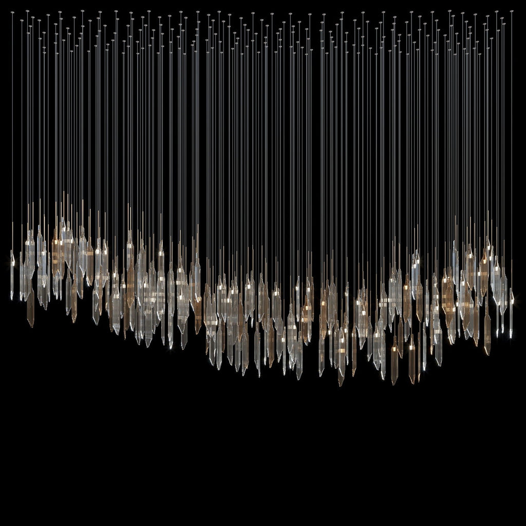 Crystal Icicle Rain Chandelier
