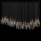 Crystal Icicle Rain Chandelier