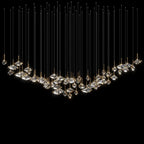 Amber Prism Constellation Chandelier