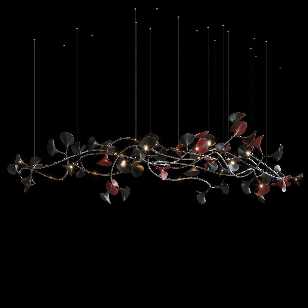 Monochrome Calla Vine Chandelier