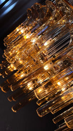 Crystal Calla Reed Chandelier