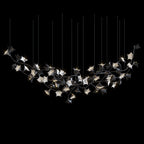 Monochrome Manta Vine Chandelier