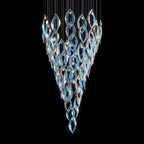 Crystal Petal Pod Chandelier