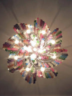 Murano Chandelier – 200 prisms – Multicolored