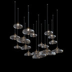 Smoke Saucer Drift Chandelier