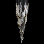 Crystal Sail Cascade Chandelier