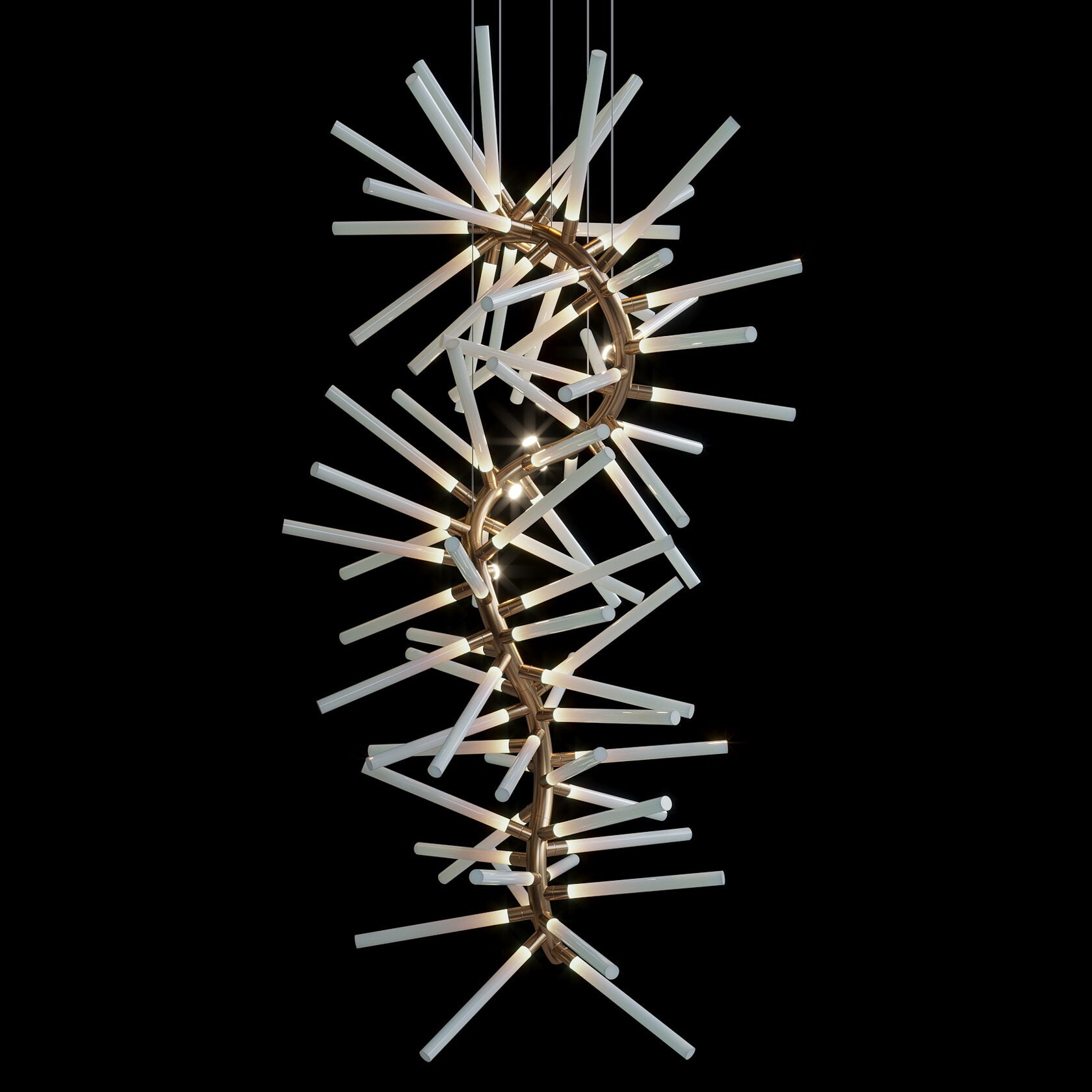 Crystal Starburst Branch Chandelier