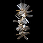 White Porcelain Shard Chandelier